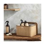 Storemax Gina Bambu Saklama Kutusu 33X23X20 cm Açık Kahverengi