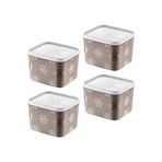 STOREMAX glpzr 4'Lü Set No Frost Saklama Kabı Terra 1250 ML trendybuy 1109110
