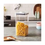 Storemax - Good Grips Pop Kap – Hava Geçirmez, Istiflenebilir Saklama Kutusu, Gıda Için, 5,7 L, Hayvan Yemi ve Daha Fazlası Için - 0,33 - 0 Siyah