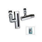 STOREMAX Gümüş Geniş 360 Derece Dönebilenoynar Başlık - 4 Mod Perlatör Şelale Musluk Ucu (4172)