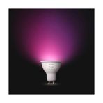Storemax Hue 4.2W Renkli Akıllı Spot Ampul GU10 Bluetooth Uyumlu, Alexa, ve Assistant ile Sesli Kontrol - 1 - 10 W - Amber