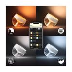 Storemax Hue Beyaz ve Renkli Ambiance Masa Lambası Beyaz 520LM, Kısılabilir, 16 Milyon Renk, Derin Karartma Işlevi, Uygulama Üzerinden Kontrol Edilebilir, Amazon Alexa (Echo, Echo Dot) ile Uyumlu - Option-1