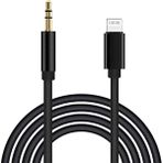 Storemax Için Aux Kablo, Mfi Sertifikalı 3,5 mm Aux Kablosu, 14 13 12 11 Pro Max Xs Xr x 8 7 6 iPad Ipod Araba, Ev Hoparlör Kulaklık, 3,3 Ft Siyah - Ahşap