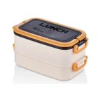 Storemax Iki Katlı Beslenme Kabı – Bpa Sıfır Kaşık ve Çatal Dahil – Sızdırmaz Pratik Öğle Yemeği Kutusu, Öğrenci ve Ofis Için Sefer Tası Karışık Renk - 0 - 249 ml