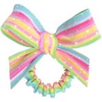 Storemax Invisibobble Kids Slim Sprunchie With Bow Let‘s Chase Rainbows Saç Tokası - 0 - Siyah