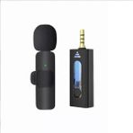 Storemax K35 Microphone Kablosuz Mikrofonu 360° Çok Yönlü Gürültü Azaltma Type-C Akıllı Telefon ile Uyumlu Youtube Için Tablet Facebook Canlı Akış Video Kaydı Vlog Röportaj Uyumlu - Ahşap