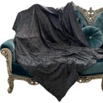 Storemax Kaymaz Tabanlı Tay Tüyü Çekyat, Koltuk, Kanepe Örtüsü(Antrasit RENK)(175X210CM) - 860-Turuncu