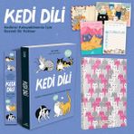 Storemax Kedi Dili - Kedinizi Anlayabilmeniz Için Resimli Bir Rehber - Lili Chin - Kartpostal - Ayraç - Aşı Kartı ve Şirin Kulaklar Planlama Defteri