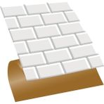 Storemax Kendinden Yapışkanlı Metro Desenli Pvc, Yapışkanlı Kaplama, Çıkartması, Zemin Duvar 30X30 cm (56 Adet / 5 M²) - Standart