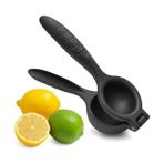 Storemax Kivela Döküm Limon Sıkacağı Siyah Metal Narenciye Sıkacağı - Manuel Limon Mandalina ve Portakal Sıkacağı - Limon Presi Büyük Boy Sıkacak - Metal El Limon Sıkacağı - 1BW-Beyaz