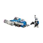 Storemax : Klon Savaşları Yüzbaşı Rex Y-Wing Mikro Savaşçı 75391 - 6 Yaş ve Üzeri Çocuklar Için Hediye Fikri, 2 Blaster Silahlı Yüzbaşı Rex Karakter Içeren Yaratıcı Oyuncak Yapım Seti (99 Parça)