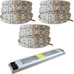 Storemax LED 4040 Yeni Nesil 15 Metre Şerit + 12V 16.5 200 Watt Trafo Oturma Odası, Yatak Odası ve Mutfak Için Gizli Aydınlatma (Beyaz)