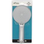 Storemax Lux Turbo Duş Başlığı, 5 Farklı Akış, Yüksek Basınçlı, Su Tasarruflu, Ultra Dayanıklı, Çok Fonksiyonlu, Yüksek Kalite, Vakumlu Ambalaj, El Duşu (Gri) - 1 lt