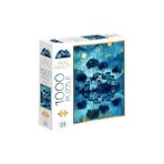 Storemax Mavi Evler 1000 Parça 2,2mm Kalınlık 48X68CM Profesyonel Hobi Puzzle Yapboz Serisi - 01-Mavi