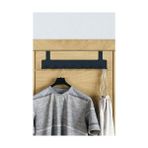 Storemax Metal Mat Siyah Kapı Arkası Askılık – 8 Kancalı Amerikan Tipi Organizer Askı, Banyo ve Oda Kapıları Için Pratik Askılık, Delmeden Montajlı Kapı Arkası Askı (Siyah) - 000-Siyah