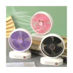 Storemax Mini Masaüstü Vantilatör Mini Fan Mini Vantilatör Masaüstü Fan Şarjlı Taşınabilir Fan Masaüstü Mini Fan - 001-Siyah