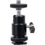 Storemax , Monopod ve Hot Shoe Için Mini Kafa - Ahşap