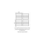 Storemax Nazar, Yaşam Çiçeği, Hayat Ağacı, Nar Taş Bardak Altlığı Seti - 4 Parça - Dekoratif, Rustik Mutfak Aksesuarı, 10X10 Cm, Kaydırmaz Tabanlı, Şık ve Dayanıklı SC464 - 0 - 249 ml