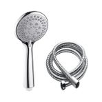 Storemax New 5 Fonksiyonlu Duş Başlığı + 150CM Duş Spirali Hortumu/duş Seti Takımı - 1 lt