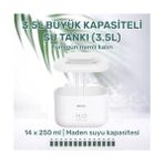 Storemax Npo IHOME14 Rgb Renkli 3300ML Aromaterapi Difüzör Ultrasonik Hava Nemlendirici Buhar Makinesi