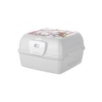 STOREMAX Öğrenci Beslenme Kabı/Eğlenceli Beslenme Kutusu/Sağlıklı Yemek Kabı/Saklama Kabı (Beyaz -