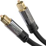 Storemax – Optik Kablo/toslink Kablosu – 1,8m (Toslink Optik Kablo-Toslink, Ses Çubuğu, Sistem, Ev Sineması, Xbox One ve Ps4'ü Bağlamak Için Ses Kablosu) - Ahşap