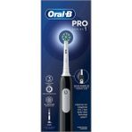 Storemax Oral-B Pro Serisi 1 Siyah Elektrikli Diş Fırçası, 1 Diş Fırçası Başlığı, Braun Tasarımı - (ClearEyelets)Black-RadiantOrchid