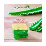 Storemax Organicsun Doğal Kabak Lifli Aloe Vera Sabunu 120 gr x 2 Adet Tüm Cilt Tipleri Için B ve E Vitaminli - 0- Koyu Mavi