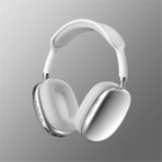 Storemax P9 Pro Max Bluetooth Kulaklık Kablosuz Yumuşak Ped Parlak Kenar Airr Maxx Görünümlü Extra Bass Hafıza Kart Girişli Okul Kulaklığı Iphone ve Samsung Ile Uyumlu (Beyaz)