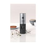 Storemax Pilli LED Işıklı Otomatik Ayarlanabilen Tuz Karabiber Baharat Değirmen Öğütücü - Acı Yeşil - Option-1