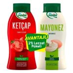 Storemax Pınar Ketçap 600GR+MAYONEZ 500GR (%50 Az Yağlı) - 0,50 lt