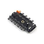 STOREMAX Plus PX-4337 4 Pin Girişli 10 Port Fan Çoklayıcı Kart TrendBazaar 1057563