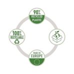 Storemax Poşet Dosya, A4, Şeffaf, 25 Adet - 001-Renkli