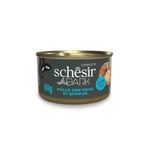 STOREMAX Schesir After Dark Et Suyu içinde Tavuklu ve Bıldırcın Yumurtalı Yetişkin Kedi Konservesi 80 Gr
