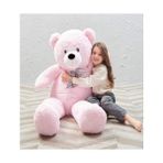 Storemax Sevgiliye Özel Hediye - 140 cm Papyonlu Peluş Ayıcık... 140CMAYI (Pembe) - 01-Mavi