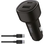 Storemax Smartcharger Duo Pd 48W Araç Hızlı Şarj Aleti Usb-C+Usb-A - Usb-C-Usb-C 3A Kablo Siyah 2CKP02CS - 001-Renkli