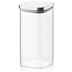 STOREMAX SRT 1400ml Sızdırmaz Vakumlu Metal Kapaklı Borosilikat Cam Kavanoz – Hava Geçirmez & Dayan