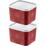 STOREMAX SRT 2'Li Set No Frost Saklama Kabı Carmen 1250 ML FxYM 1126906