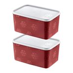 STOREMAX SRT 2'Li Set No Frost Saklama Kabı Carmen 2600 ML FxYM 1126906