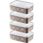 STOREMAX SRT 4'Lü Set No Frost Saklama Kabı Terra 1600 ML FxYM 1126906