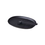 STOREMAX SRT Döküm Oval Fajita Tabağı Ölçü 18x28cm. (Harici tava tutucu dahil değildir.) FxYM 1126906