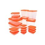 STOREMAX SRT PRUTA saklama kabı seti, turuncu 17 parça FxYM 1126906