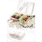 STOREMAX SRT Takeaway Ergonomik Asorti Çatal Bıçaklı Pratik Yoğurt Saklama Kabı FxYM 1126906