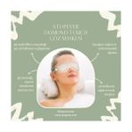 Storemax Stopever Diamond Touch Göz Maskesi ve Cooling Patch Soğutucu Hidrojel Plaster 2'li Set
