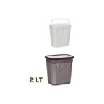 Storemax Süzgeçli Turşuluk, Zeytinlik, Dikdörtgen Çok Amaçlı Saklama Kabı 2 Litre