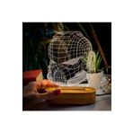 STOREMAX svticaret Maske Tasarımlı 3 Boyutlu Optik Illüzyon Gece Lambası Masa Lambası mhm 1053513