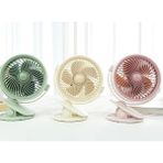 Storemax Taşınabilir Mini USB Şarjlı Fan Kıskaçlı Masa Kenarına 3 Kademeli Hız Ayarı Şarj Edilebilir Mini Vantilatör Soğutucu 14CM Mini Fan YS2285 Yeşil (YS-2285 - Yeşil) - 001-Siyah