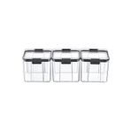 STOREMAX up Saklama Kapları - 3'Lü Set Orta 3 X 700 Ml - TrendBazaar 1057563