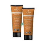 Storemax Yoon 2'si 1 Arada Vegan Saç Bakım Kremi, Biotin, B7 ve Kolajen Içeren, Silikonsuz & Sülfat Içermeyen Nemlendirici, Saç Düzleştirmeye Yardımcı, Onarıcı ve Besleyici Saç Kremi 200ML - Kestane Akaju