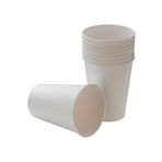 STOREMAX ysstorex 12 oz beyaz tek kullanımlık karton bardak 300 ml, kahve, çay, ofis, ev ve parti kullanı